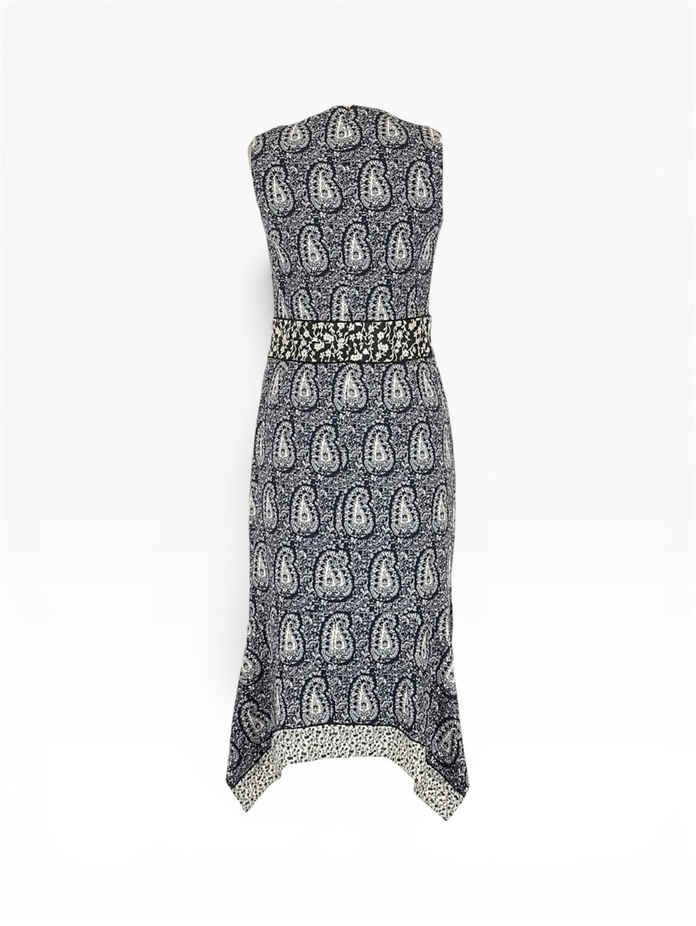 Altuzarra FW16 Runway Look 10 Paisley Floral Midi Silk Viscose Blend Dress 40 - Picture 4 of 9